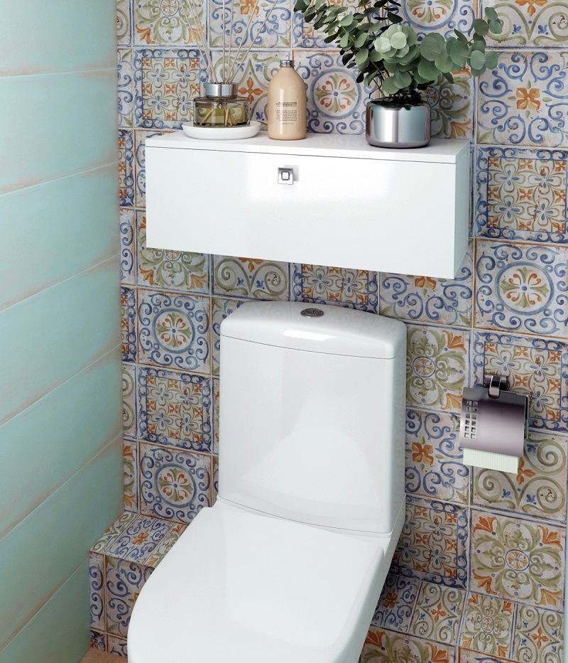 Изображение товара Шкаф для ванной Santrek Виола 50x20 см белый глянец