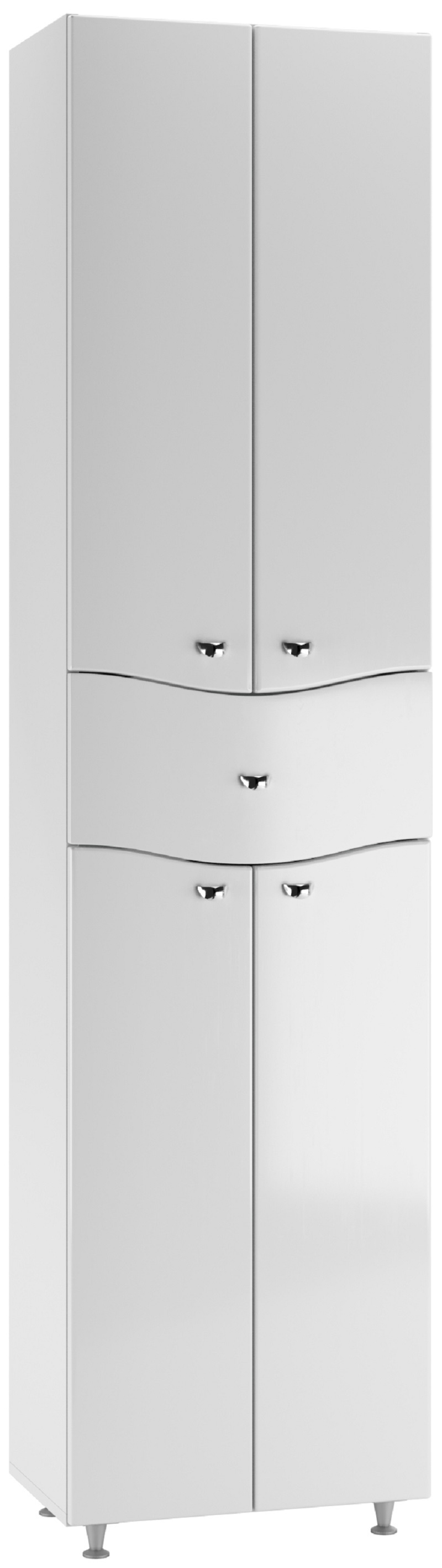 Изображение товара Шкаф-пенал для ванной комнаты Айсберг Волна DA1011P 50x200Сантиметр31.60 см белый