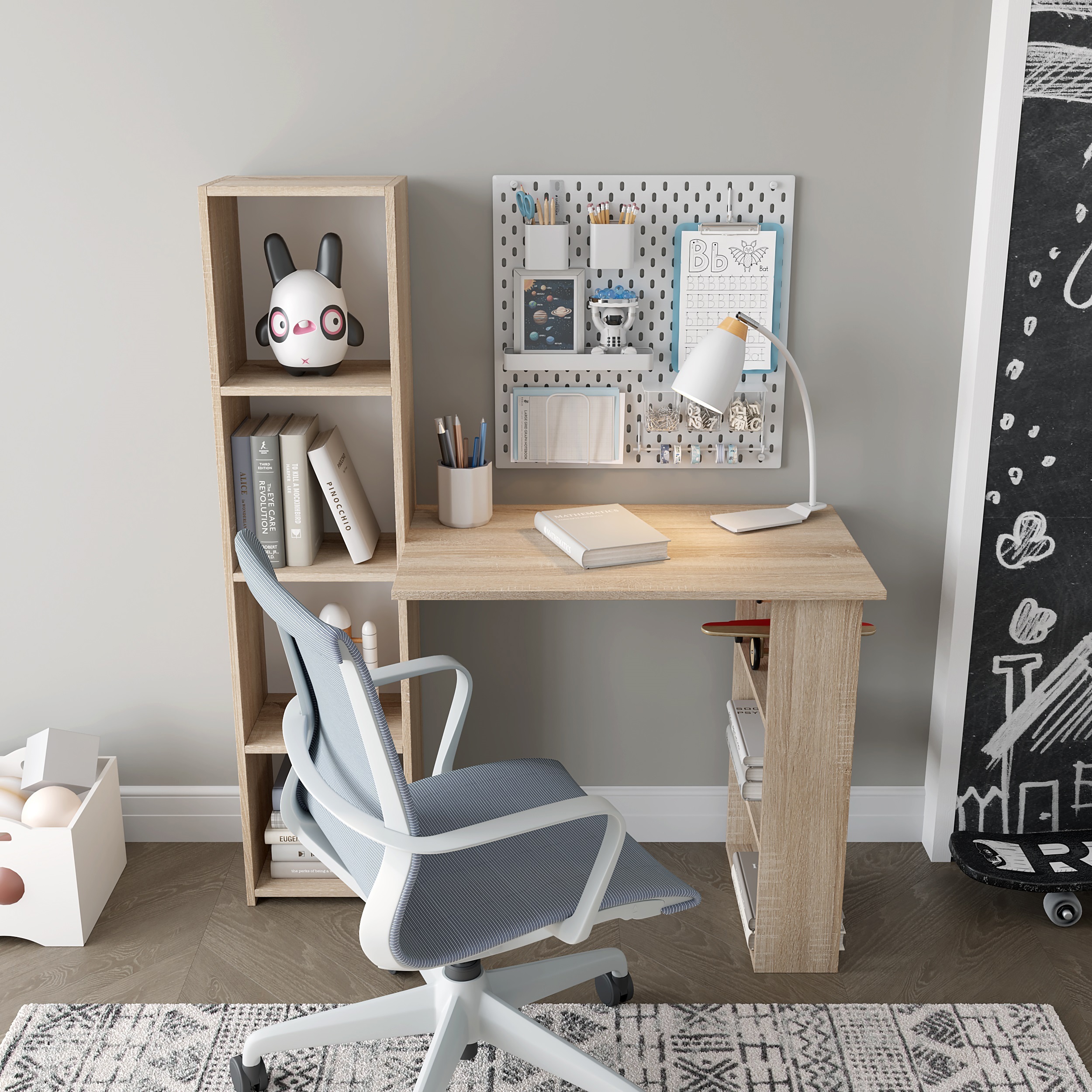 Изображение товара Стол Горизонт Асти 4 115x138x51 см ЛДСП цвет дуб сонома