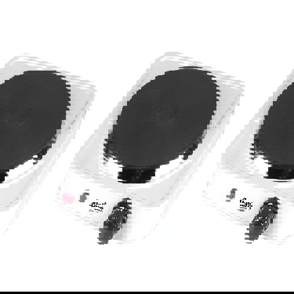 Изображение товара Электрическая настольная плита Atlanta ATH-1735 1 конфорка белая 1000 Вт