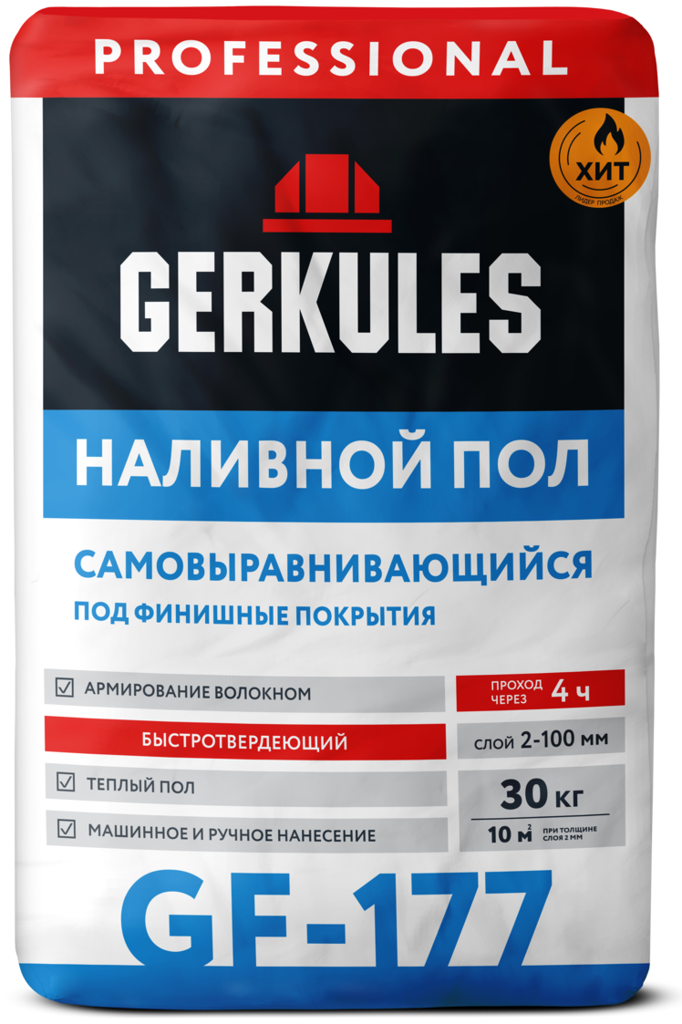 Изображение товара Наливной пол Gerkules GF-177 30 кг