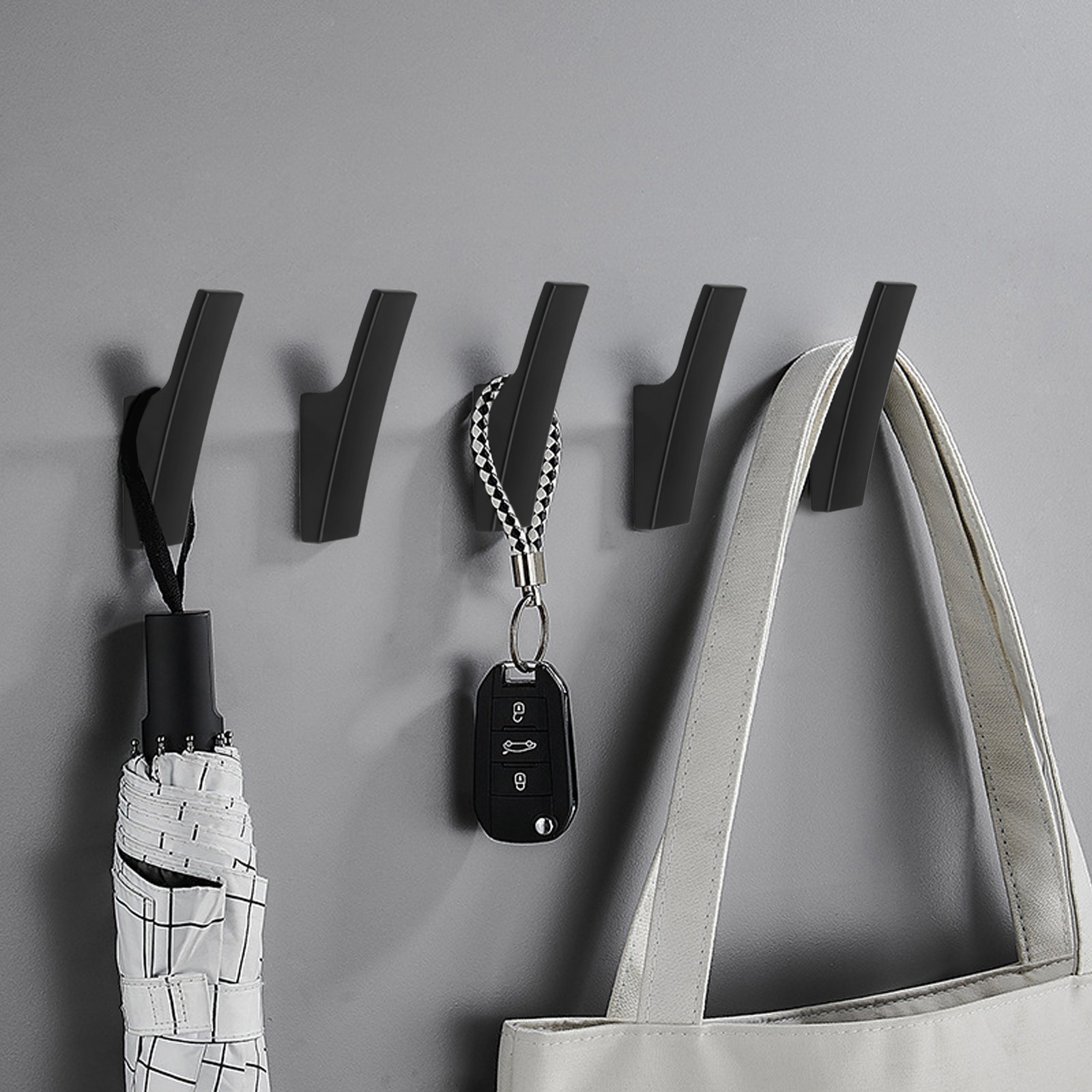 Изображение товара Крючок для одежды Cappio 1.50x2.50x7.50 см цвет черный