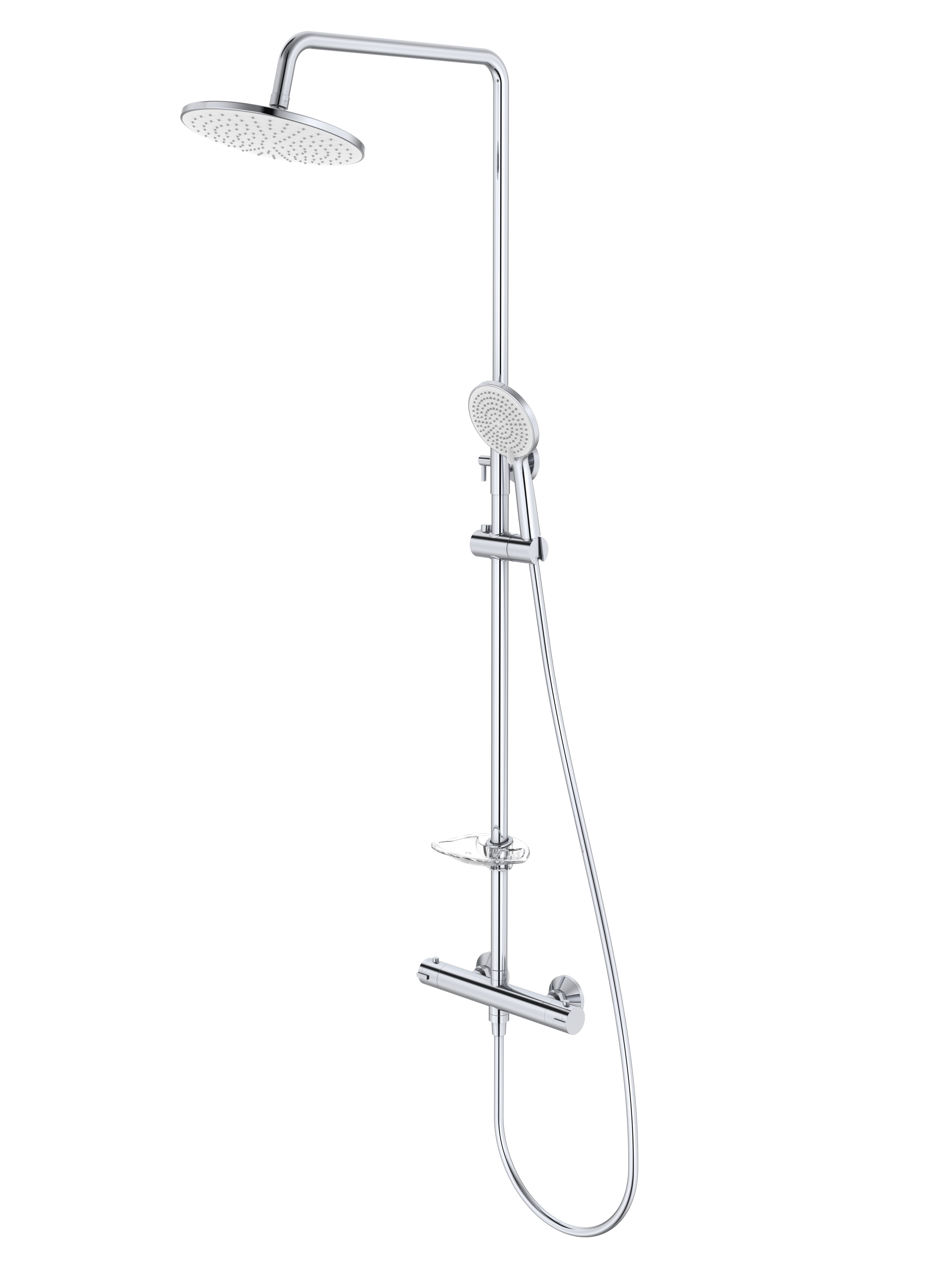 Изображение товара Душевая система Iddis Kero KERSB0Ti06 с термостатом