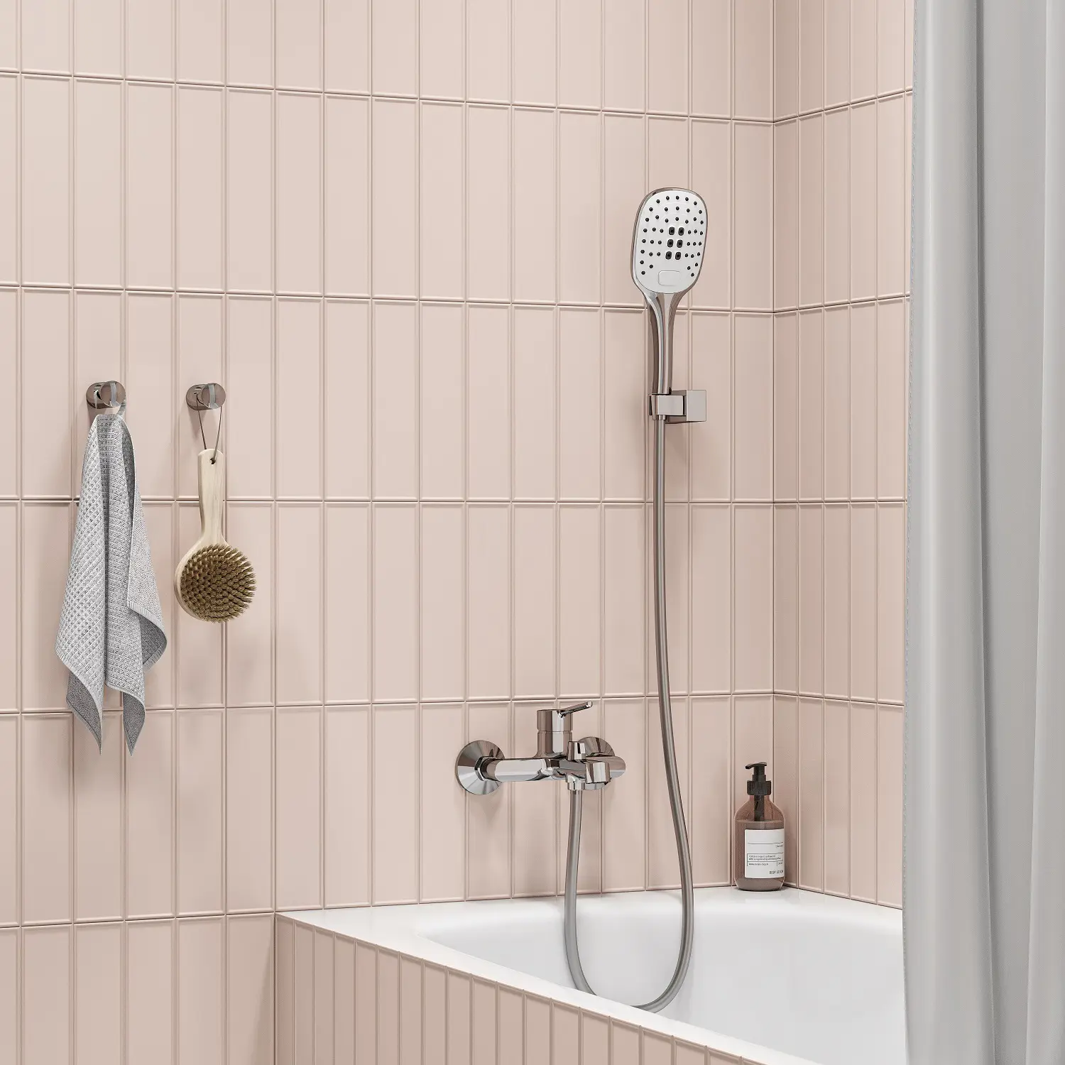 Держатель душевой лейки Iddis Agua AGUCP00i53 хром - 2