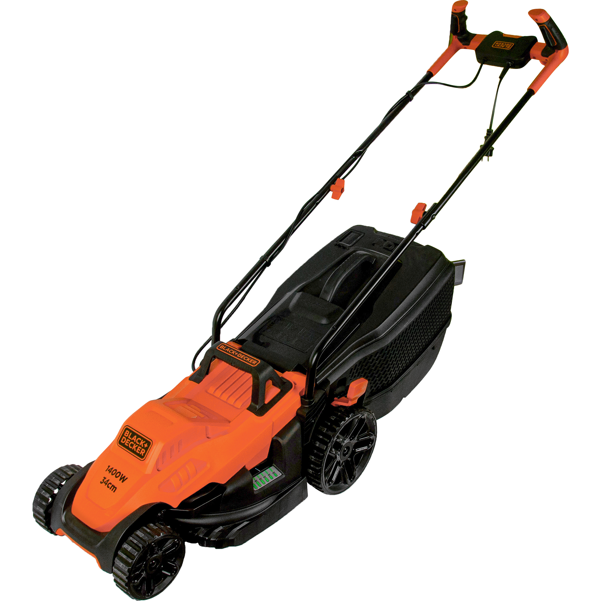 Изображение товара Газонокосилка электрическая Black&Decker BEMW 461BH, 1400 Вт, 34 см