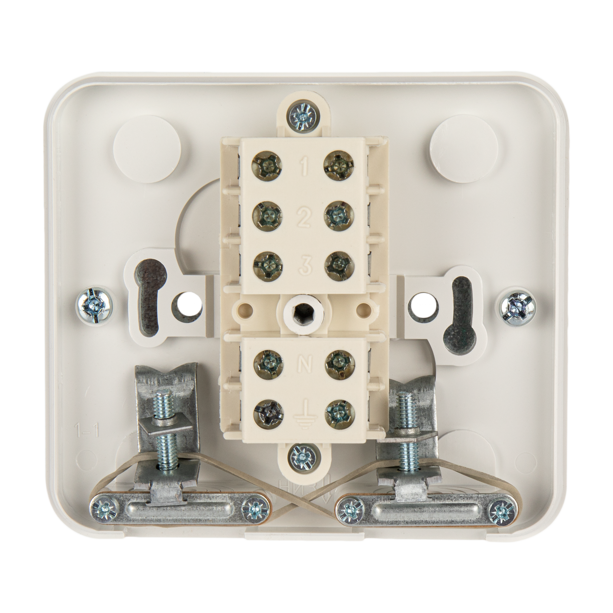 Распределительная коробка Systeme Electric открытая 100x100x35 мм 2 ввода IP44 цвет белый - 2