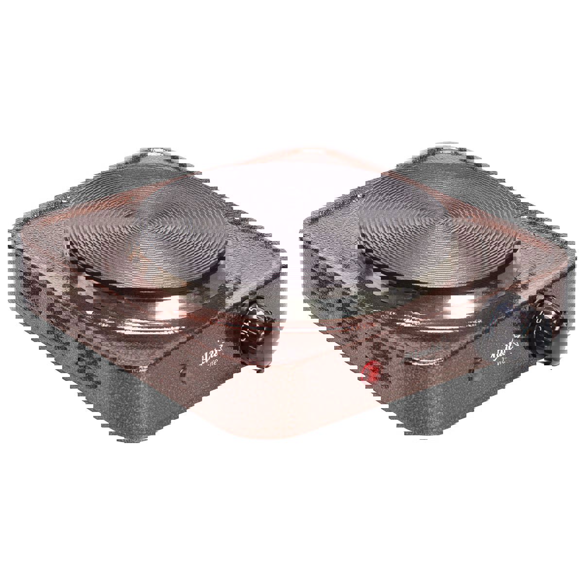 Изображение товара Электрическая настольная плита Atlanta ATH-1736 1500 Вт коричневая с одним нагревом