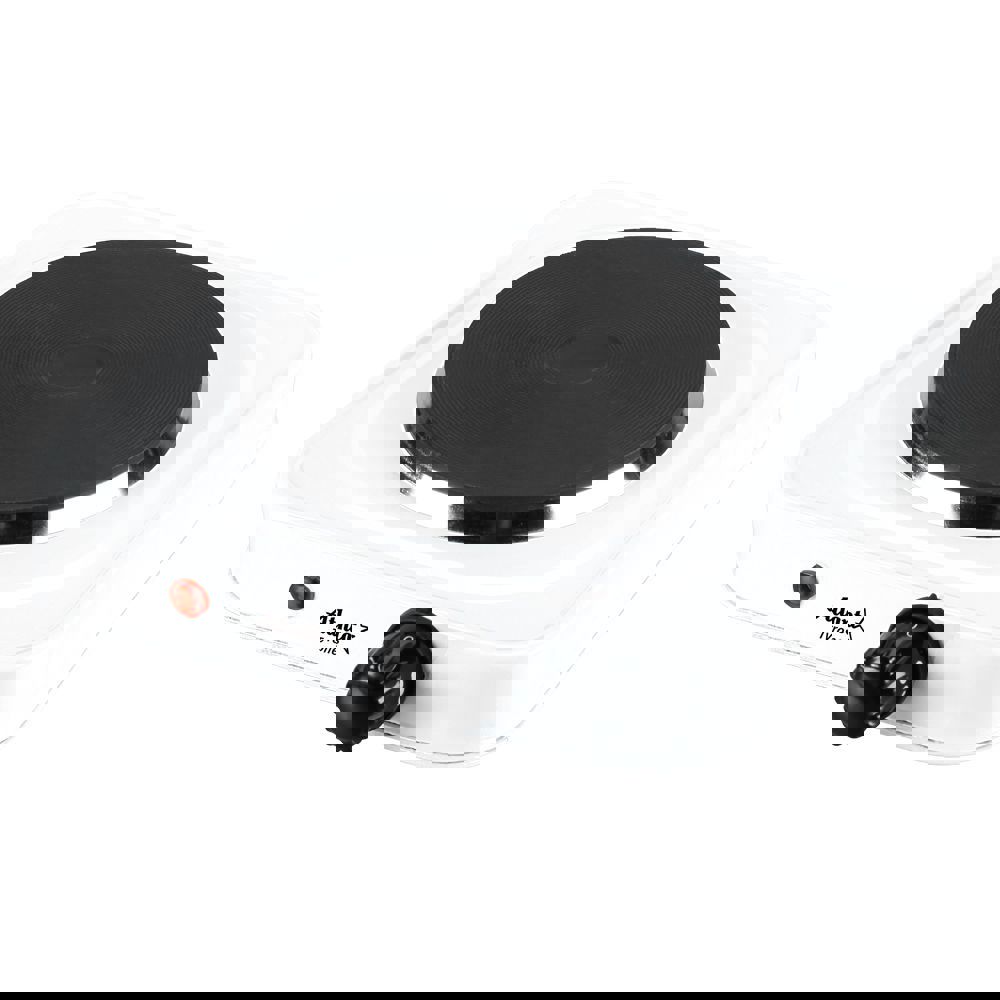 Изображение товара Электрическая настольная плита Atlanta ATH-1736 белая 1 конфорка 1500 Вт компактная