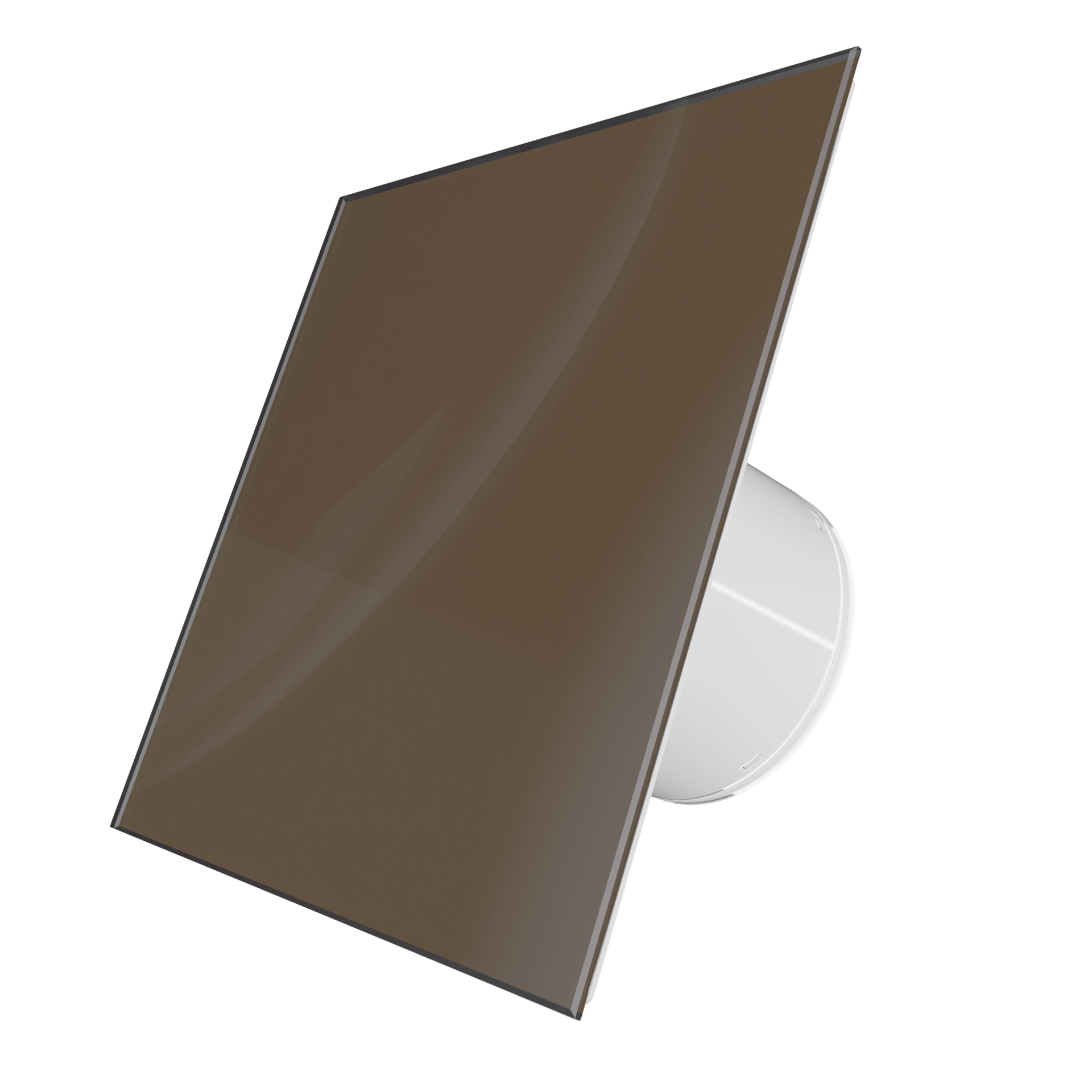 Изображение товара Вентилятор осевой вытяжной Diciti Aeon 100 мм 32 дБ с обратным клапаном коричневый