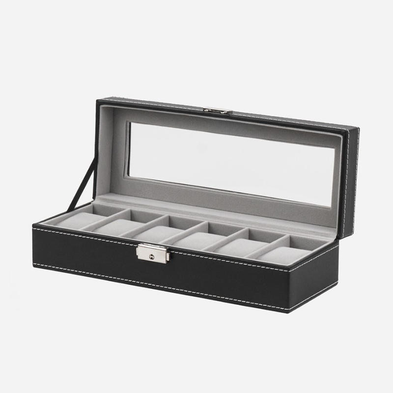 Изображение товара Декоративная шкатулка Clox W92 30x8 см цвет черный