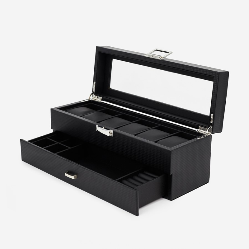 Изображение товара Декоративная шкатулка Clox W59B 34x12.50 см цвет черный Изображение товара Декоративная шкатулка Clox W59B 34x12.50 см цвет черный