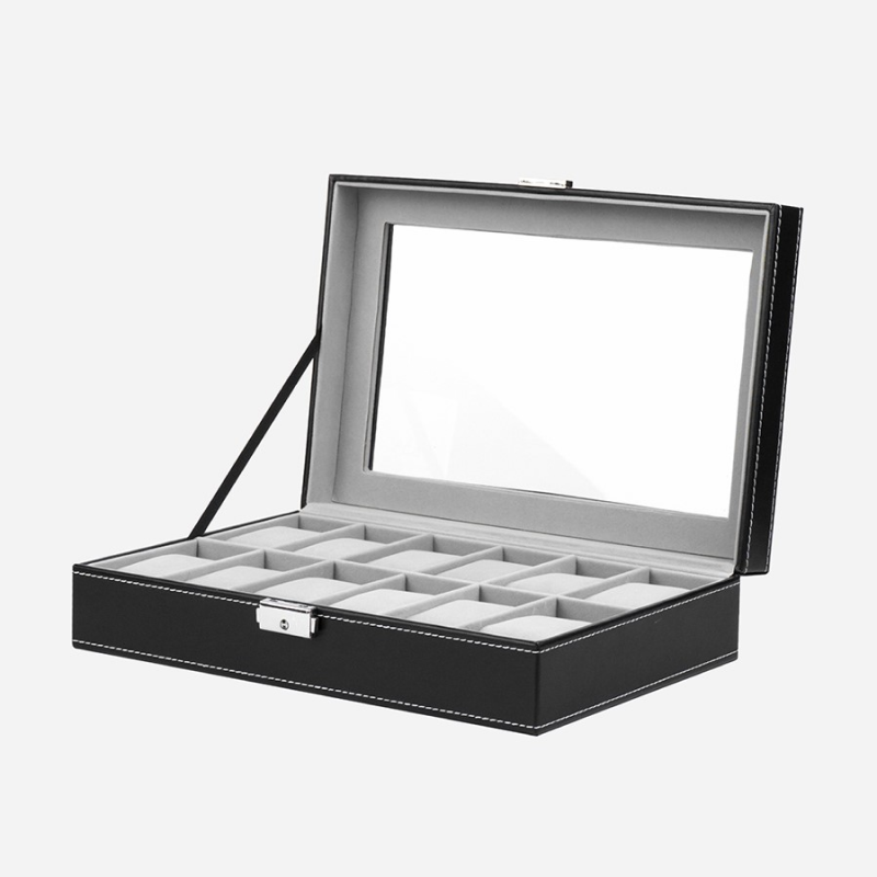 Изображение товара Декоративная шкатулка Clox W94 11x8 см цвет черный