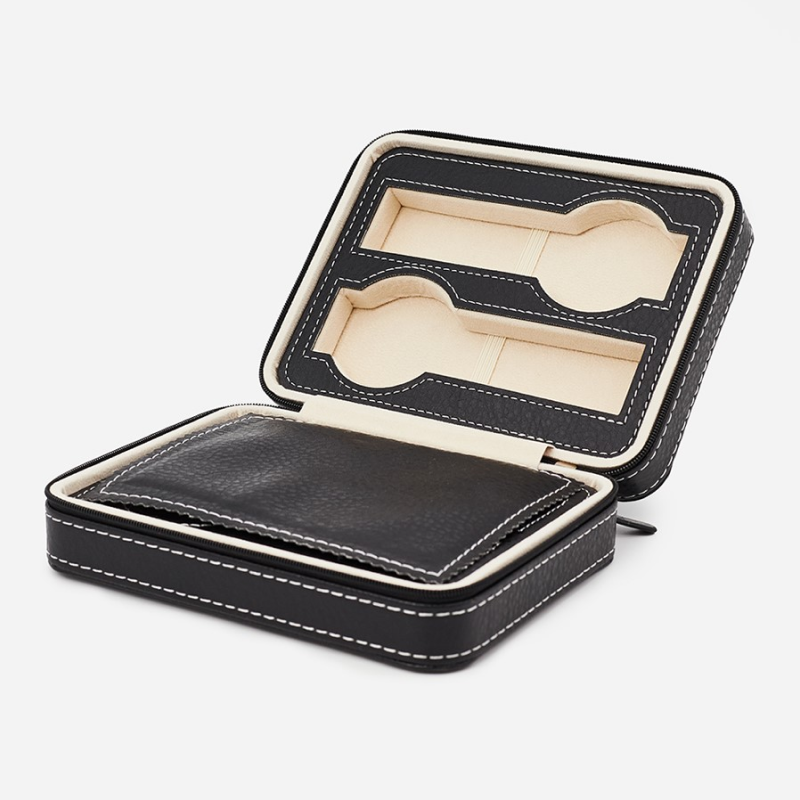 Изображение товара Декоративная шкатулка Clox W105-B 18x6 см цвет черный