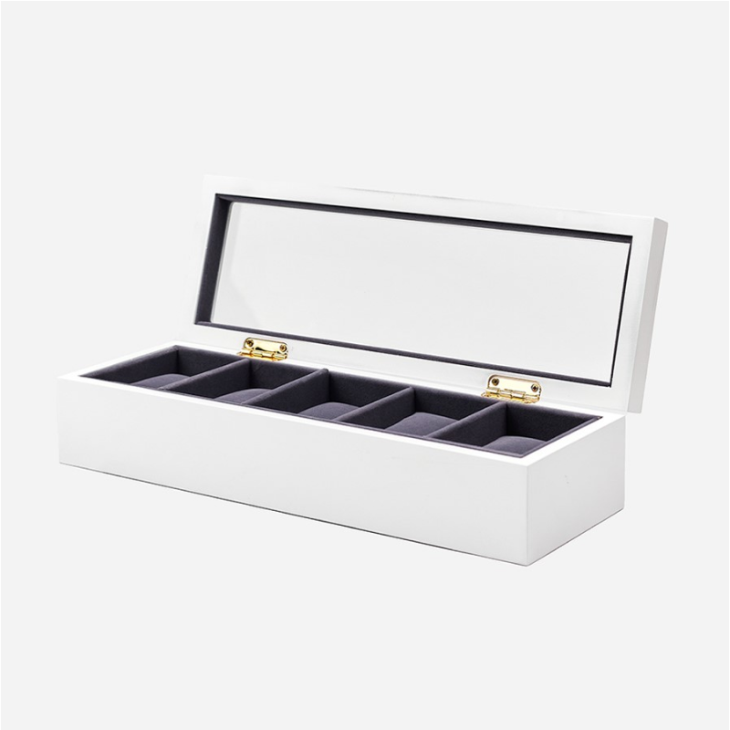 Изображение товара Декоративная шкатулка Clox W112-W 11x8 см цвет белый