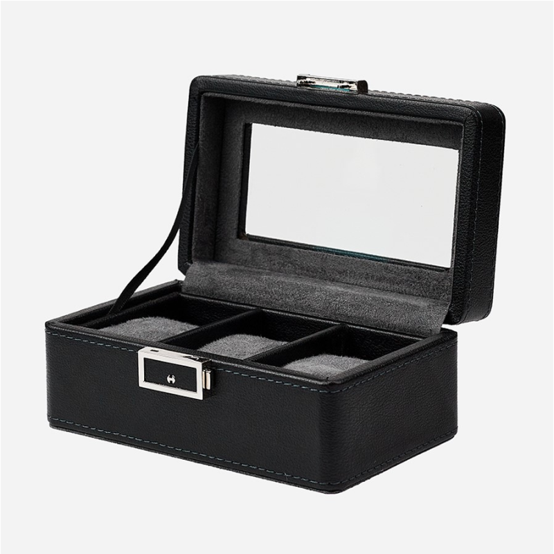 Изображение товара Декоративная шкатулка Clox W150BG 10.50x8 см цвет черный