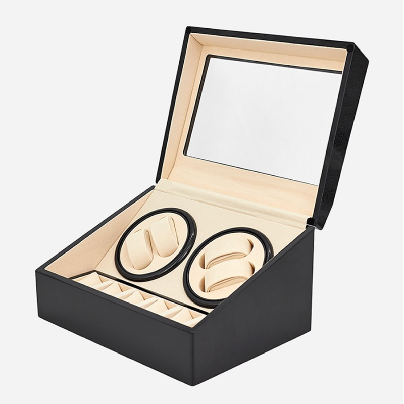 Изображение товара Шкатулка CLOX W116B Подзавод 6 часов Черный