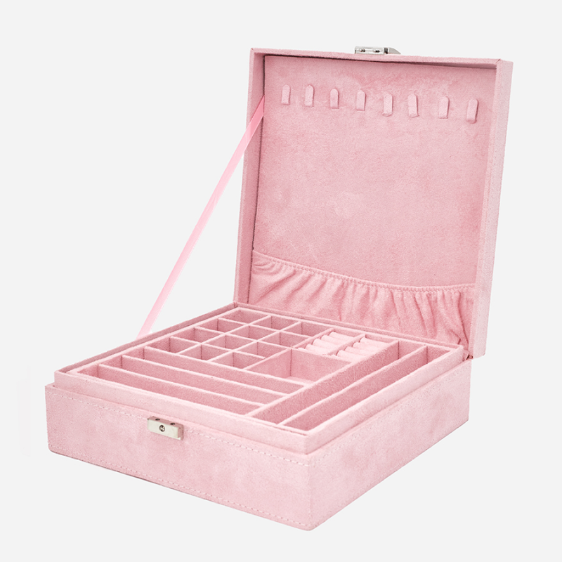 Изображение товара Декоративная шкатулка Clox JH9305-PK 26x9.50 см цвет розовый