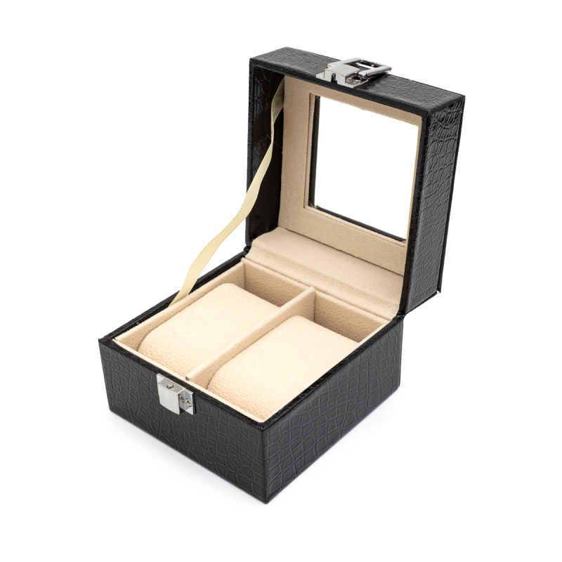 Изображение товара Dекоративная шкатулка CLOX YC-02E черная 11,5x8 см