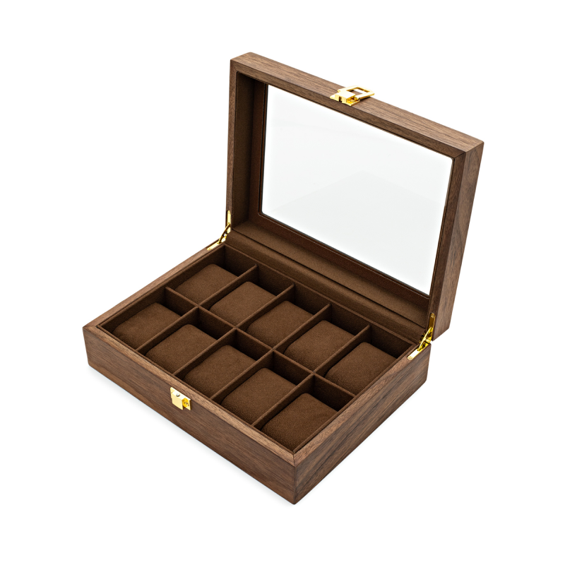 Изображение товара Декоративная шкатулка Clox W-10CC 21x8 см цвет коричневый