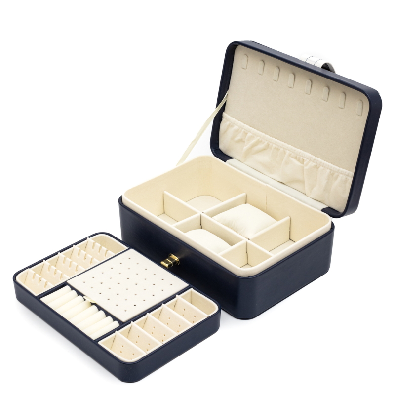 Изображение товара Декоративная шкатулка Clox J-DB 17x9 см цвет синий