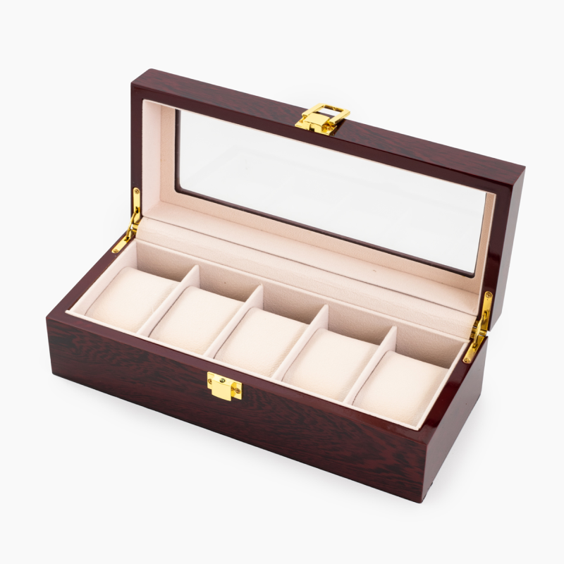 Изображение товара Декоративная шкатулка Clox W05RED 11x8 см цвет красный