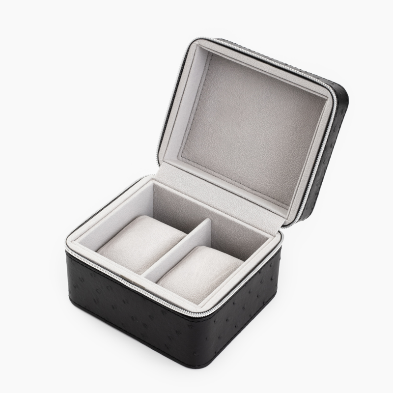 Изображение товара Шкатулка для часов CLOX Z02, черная, 12.5x10 см