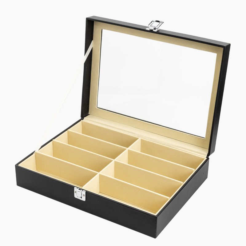 Изображение товара Декоративная шкатулка Clox S-008 25.70x8.40 см цвет черный