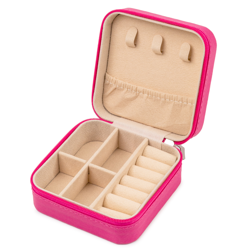 Изображение товара Декоративная шкатулка Clox JH9302-FU 10x5 см цвет розовый