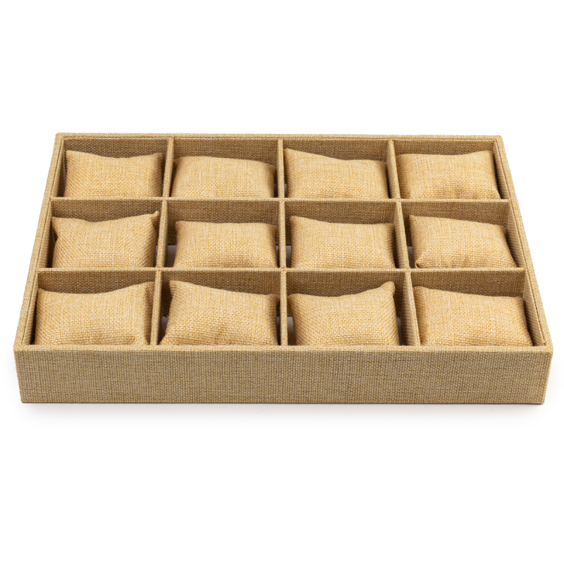 Изображение товара Декоративная шкатулка Clox JB500-BG 24x5 см цвет бежевый