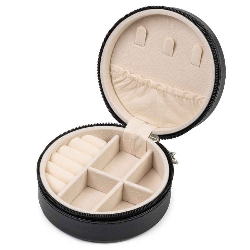 Изображение товара Декоративная шкатулка Clox JH9313-BK 10x5 см цвет черный