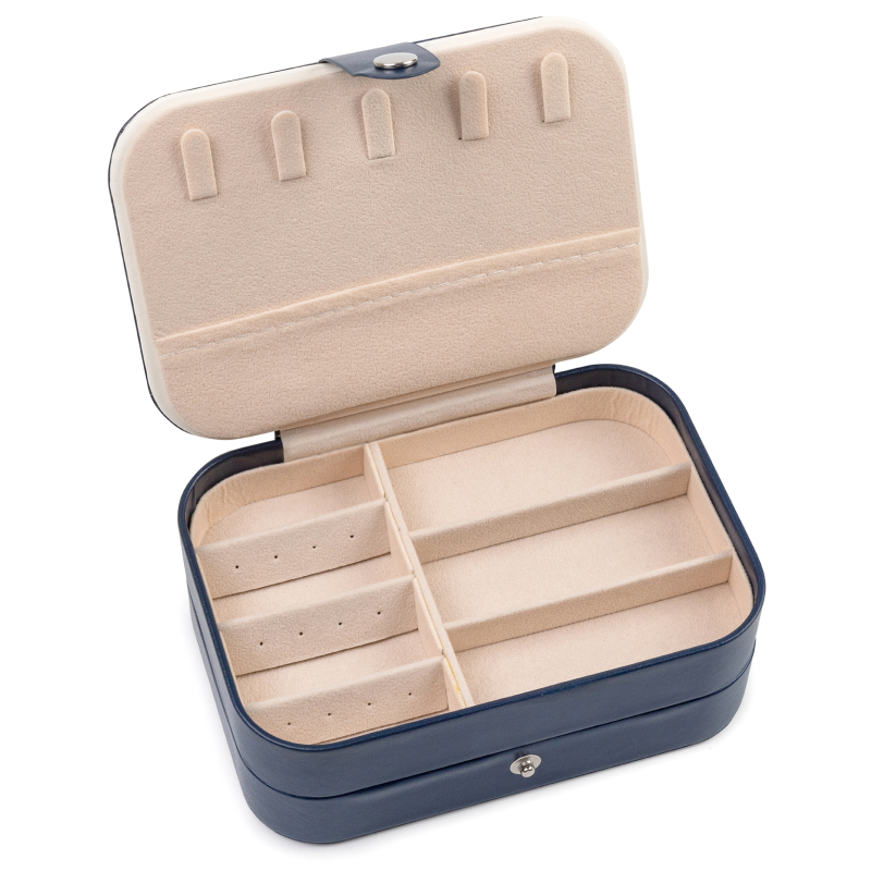 Изображение товара Декоративная шкатулка Clox JH9310-DB 11x6.50 см цвет синий