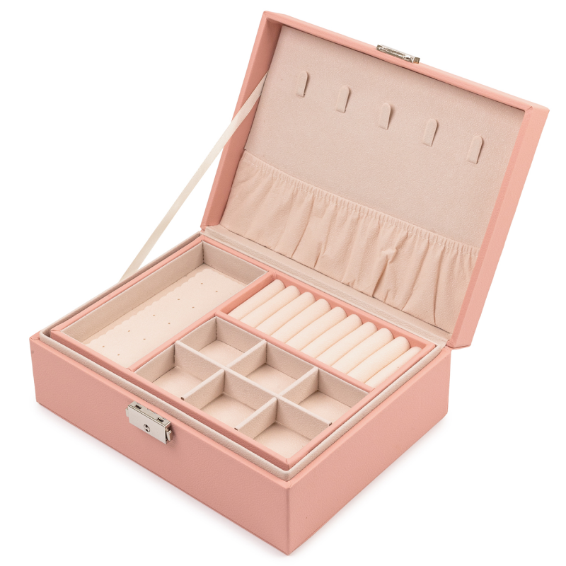 Изображение товара Декоративная шкатулка Clox JH9300-PK 7x9 см цвет розовый