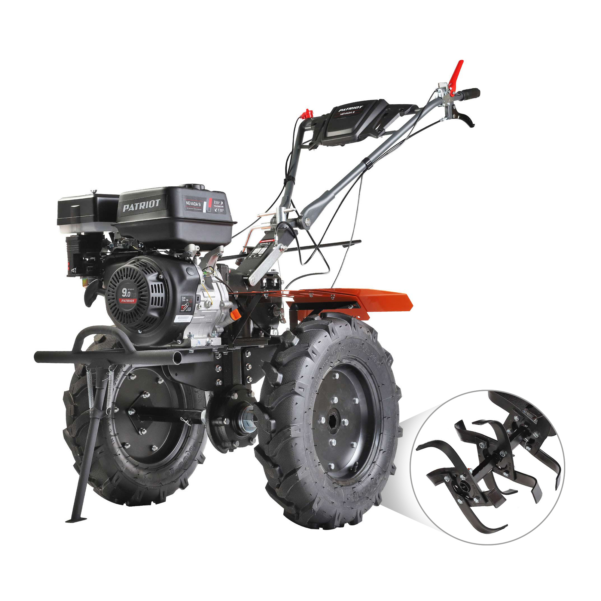 Изображение товара Мотоблок бензиновый Patriot Nevada 9 НСК 9 л.с.