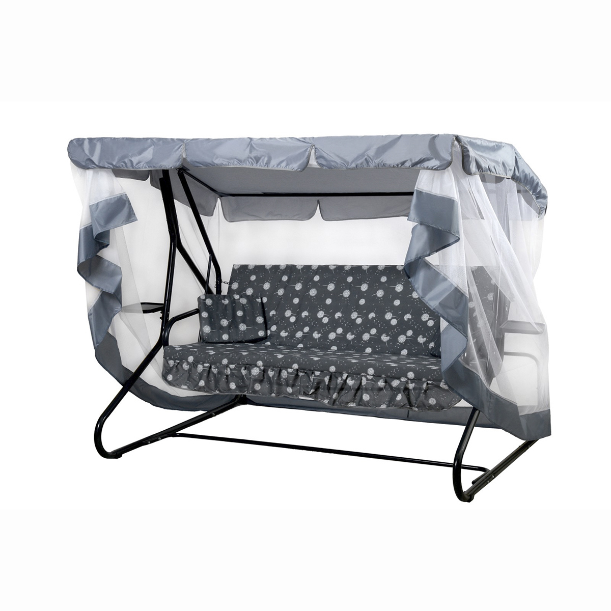 Изображение товара Качели садовые Olsa 273230 Люкс 3-х местные до 280 кг