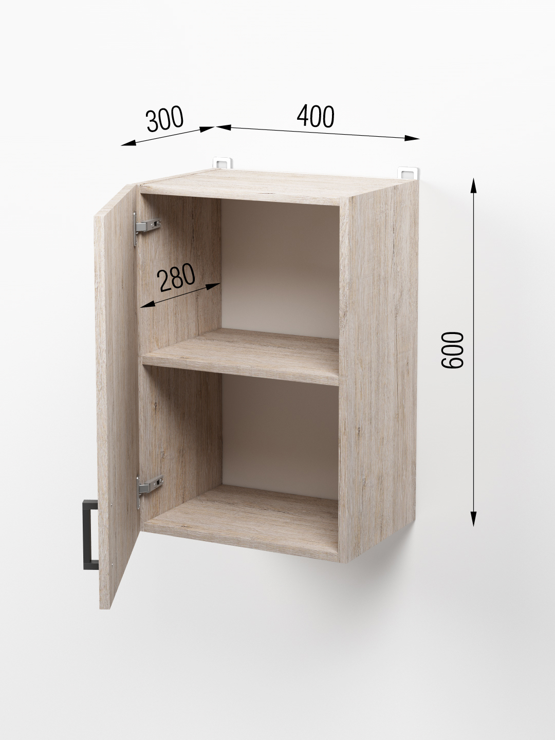 Изображение товара Навесной шкаф Regent Style Пикар 40x60x30 см бежевый