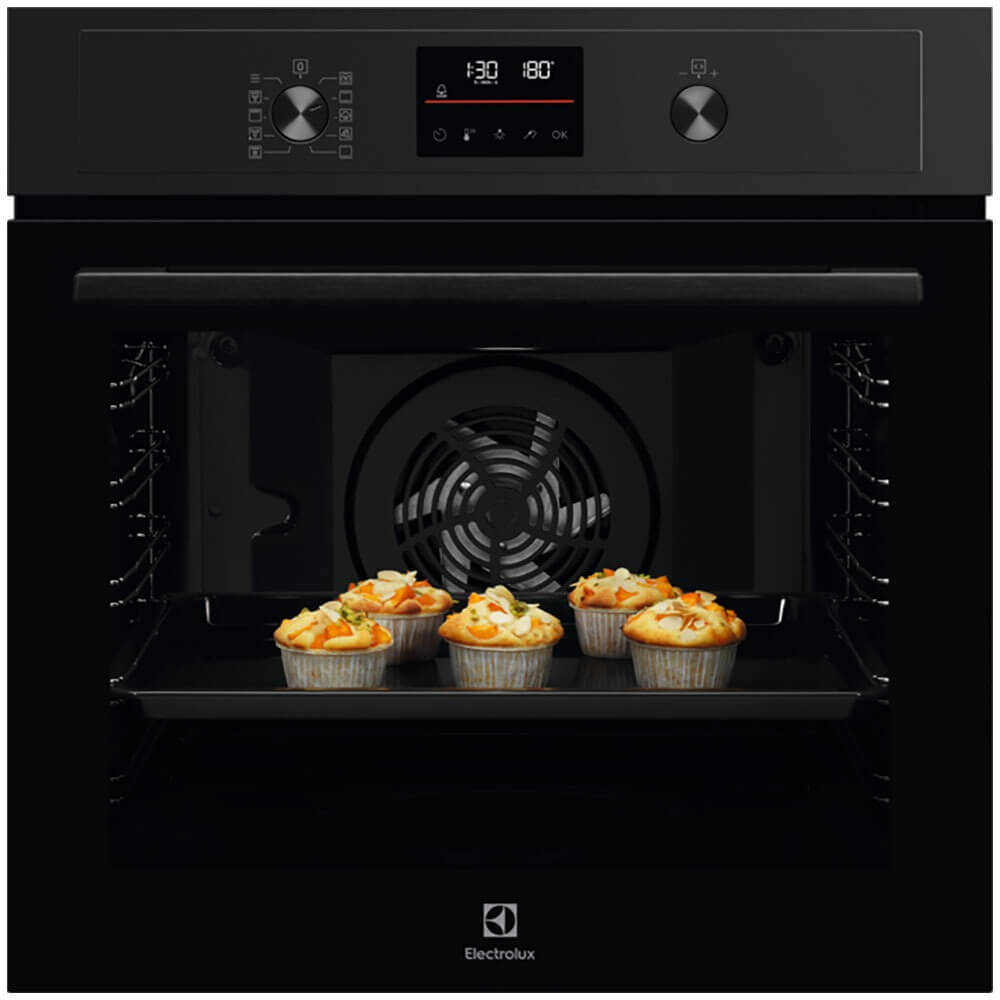 Изображение товара Электрический встраиваемый духовой шкаф Electrolux EOD4P57H черный 72 л