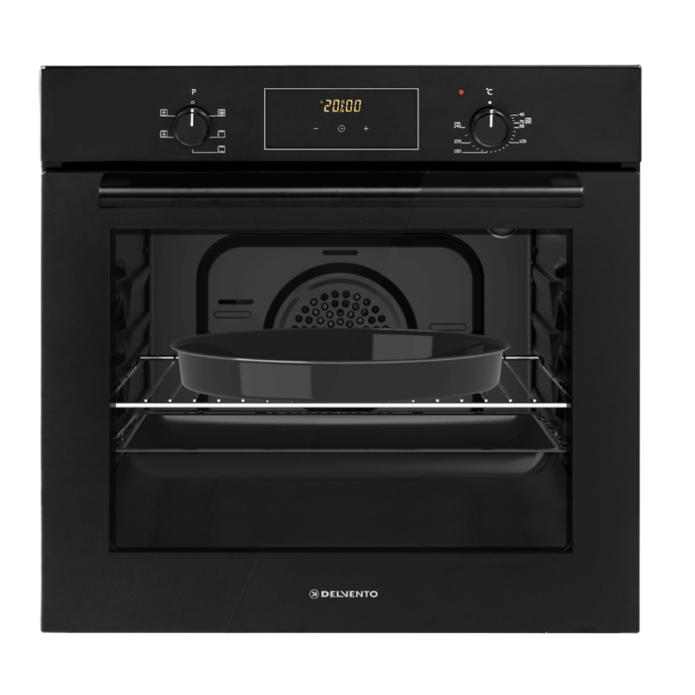 Изображение товара Электрический встраиваемый духовой шкаф DELVENTO V6EB56000 60л черный