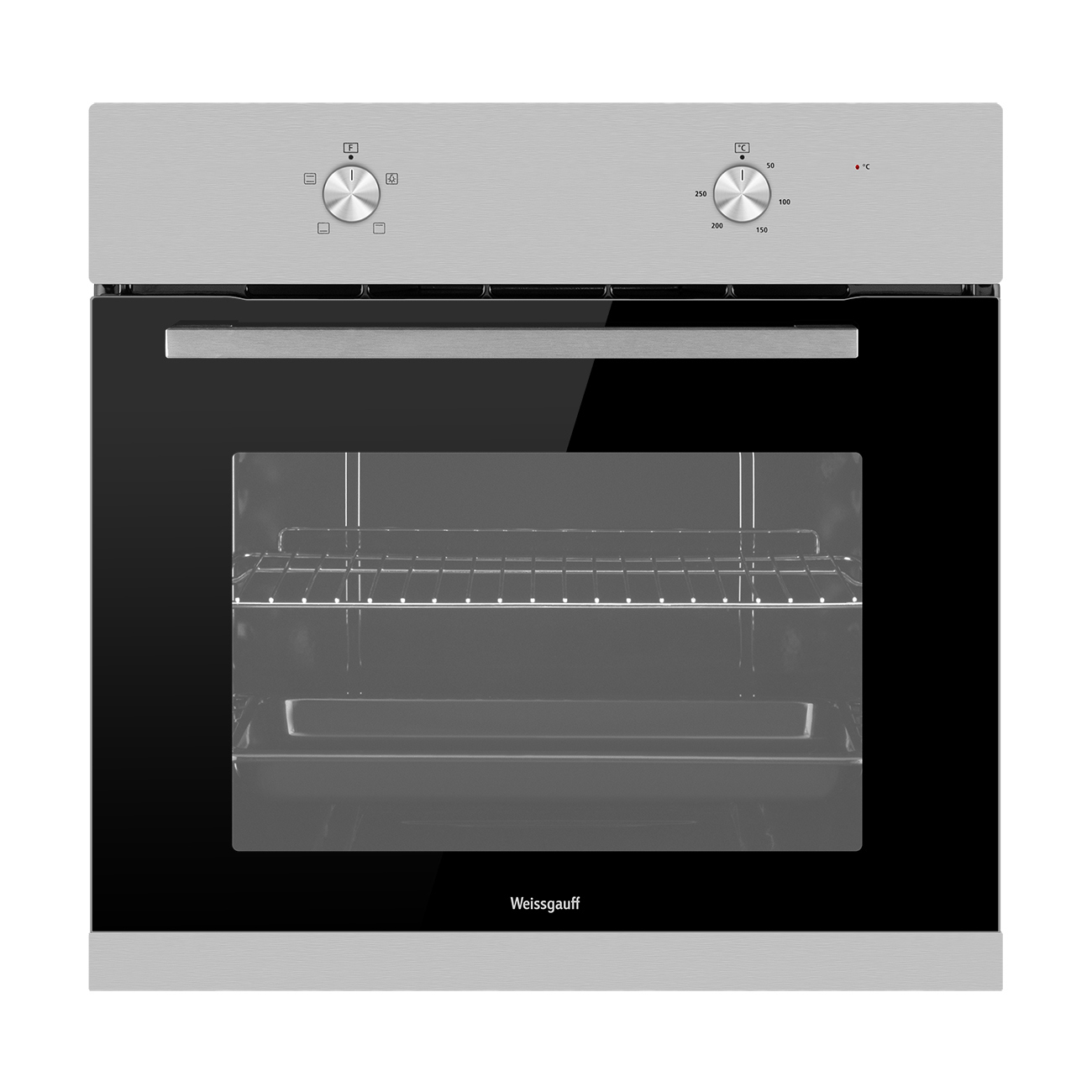 Изображение товара Электрический встраиваемый духовой шкаф Weissgauff EOM 108 PDX 65 л