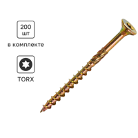 Изображение товара Шуруп конструкционный для деревянного домостроения 3.5x45 200 шт