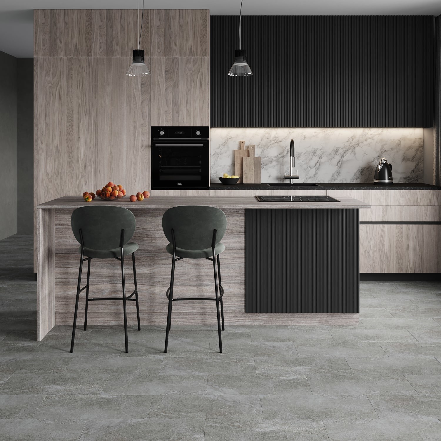 Изображение товара SPC плитка GOODWAY Greece Collection Гранит Санторини 4 мм 1.8 м²