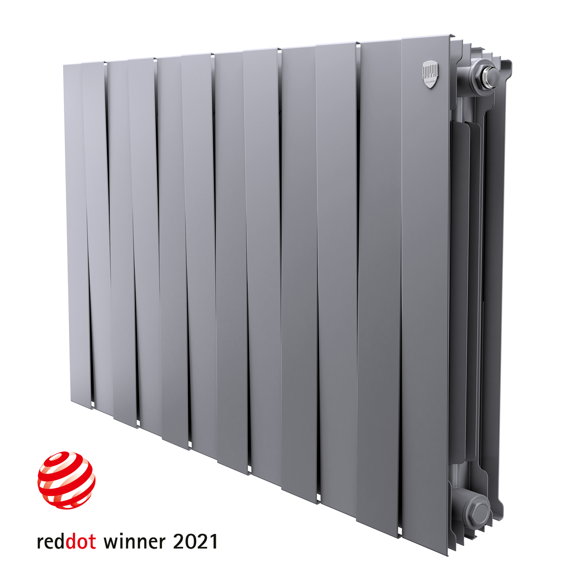 Изображение товара Радиатор секционный Royal Thermo Pianoforte 500/100 - 12 секций, биметалл, серый