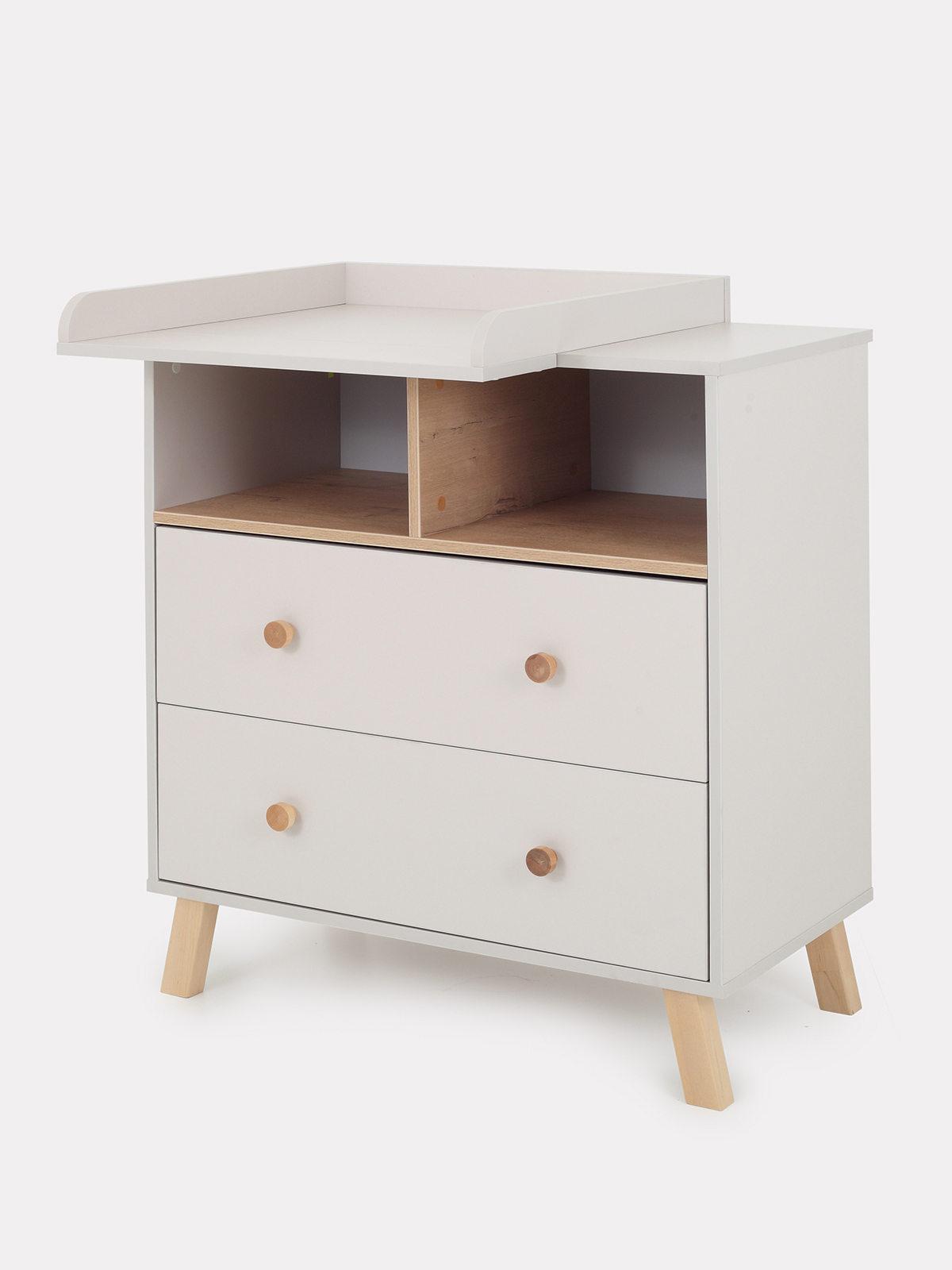 Изображение товара Комод Rant Vester 3 ящика 80x43x94 см ЛДСП цвет бежевый