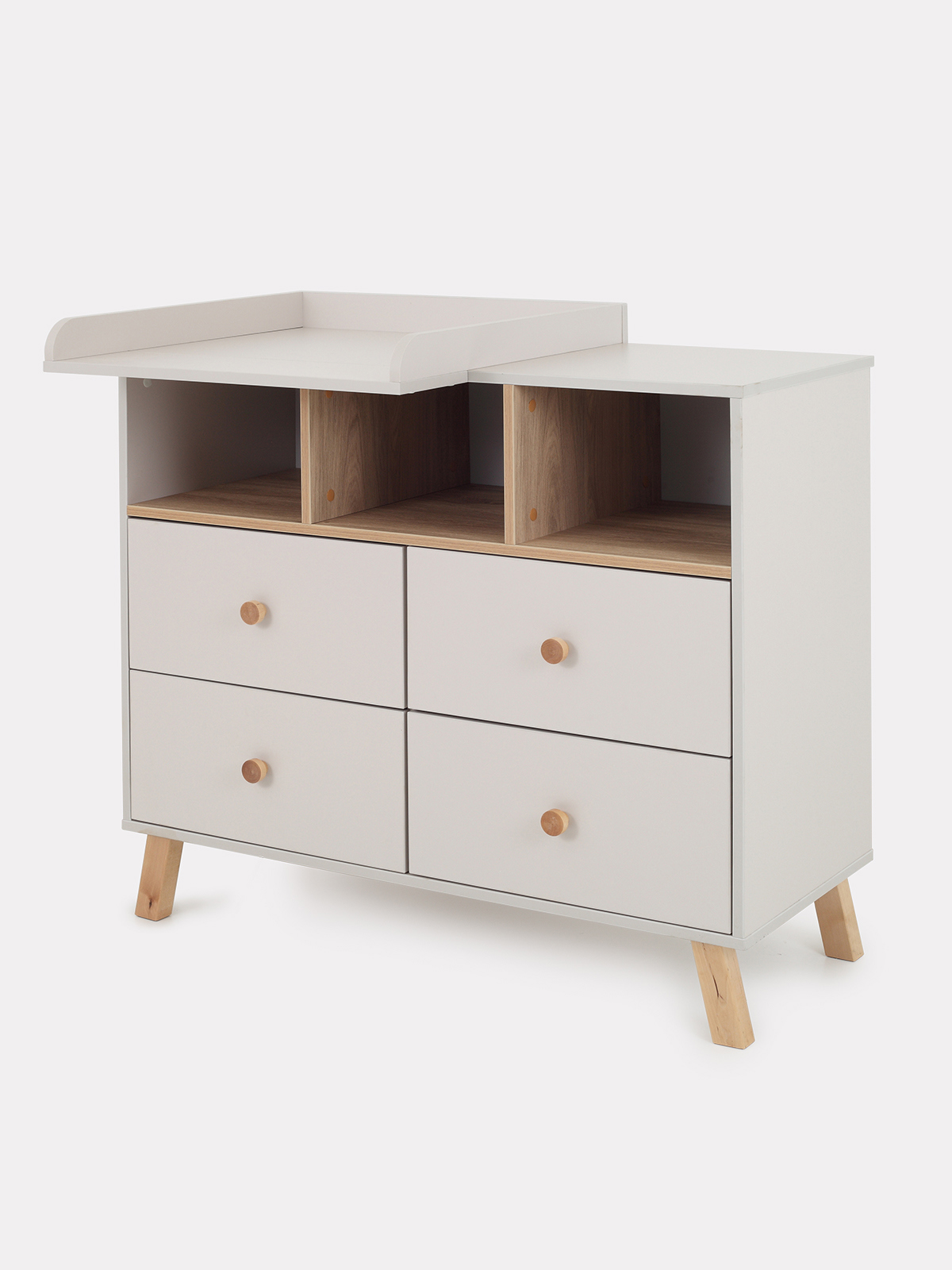 Изображение товара Комод Rant Vester 4 ящика 100x43x94 см ЛДСП цвет бежевый