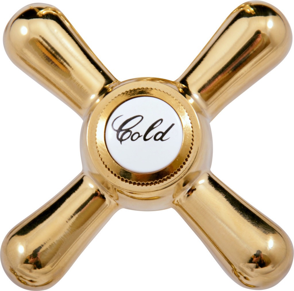 Изображение товара Ручка для смесителя RavSlezak KR1001Z цвет золото