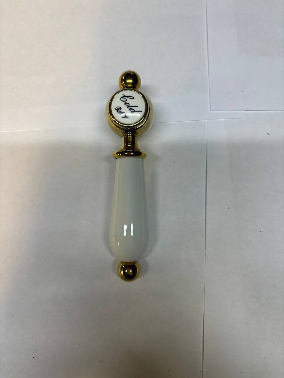 Изображение товара Ручка для смесителя RavSlezak KR5001Z золото металлокерамика хром