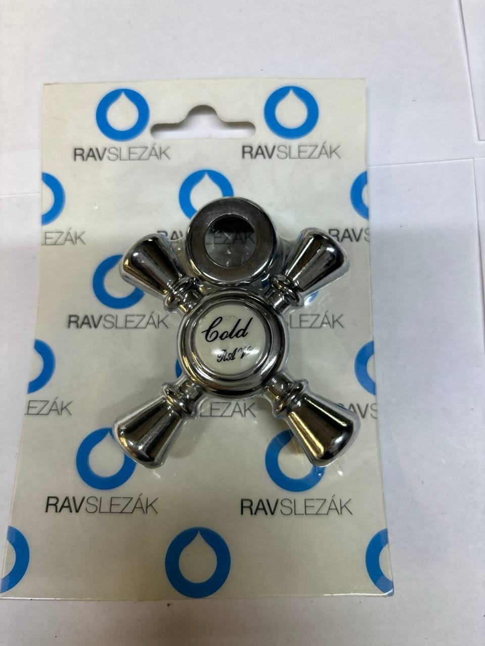Изображение товара Ручка для смесителя RavSlezak KR3001 хром классическая