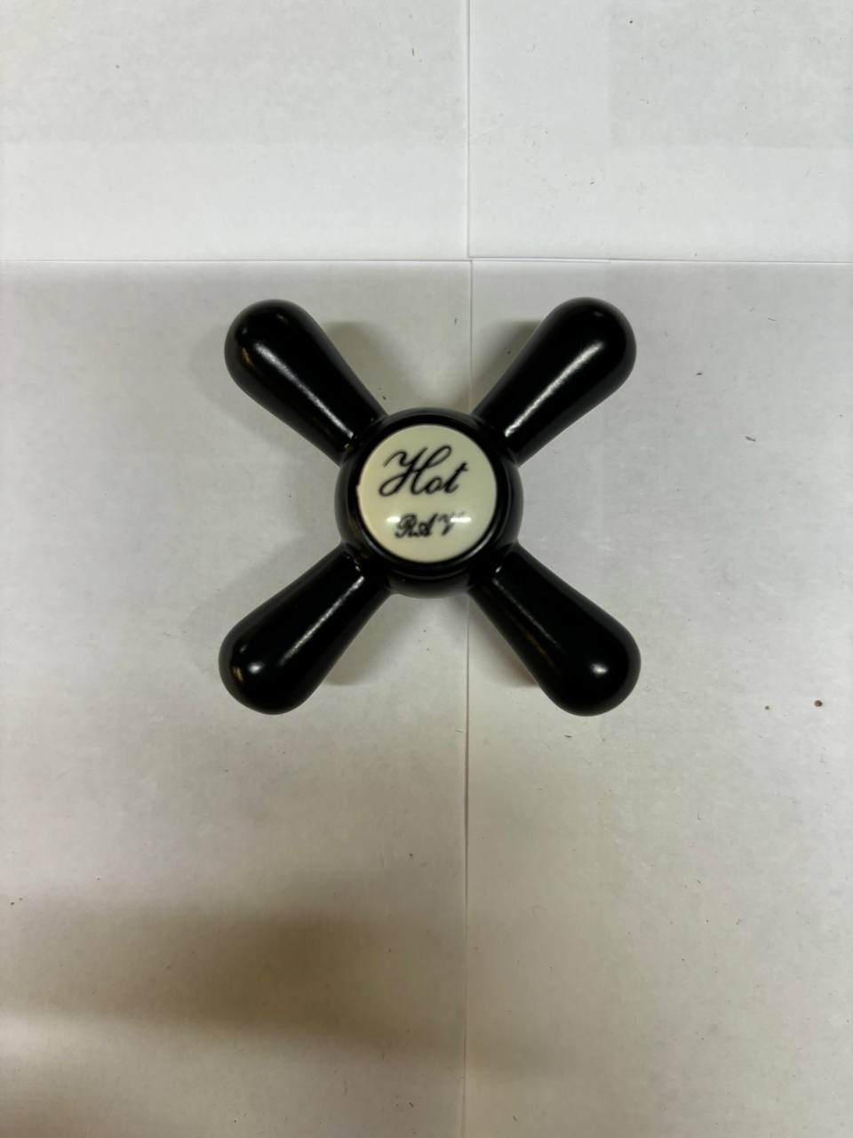 Изображение товара Ручка для смесителя RavSlezak KR1002CMAT черный матовый классическая модель