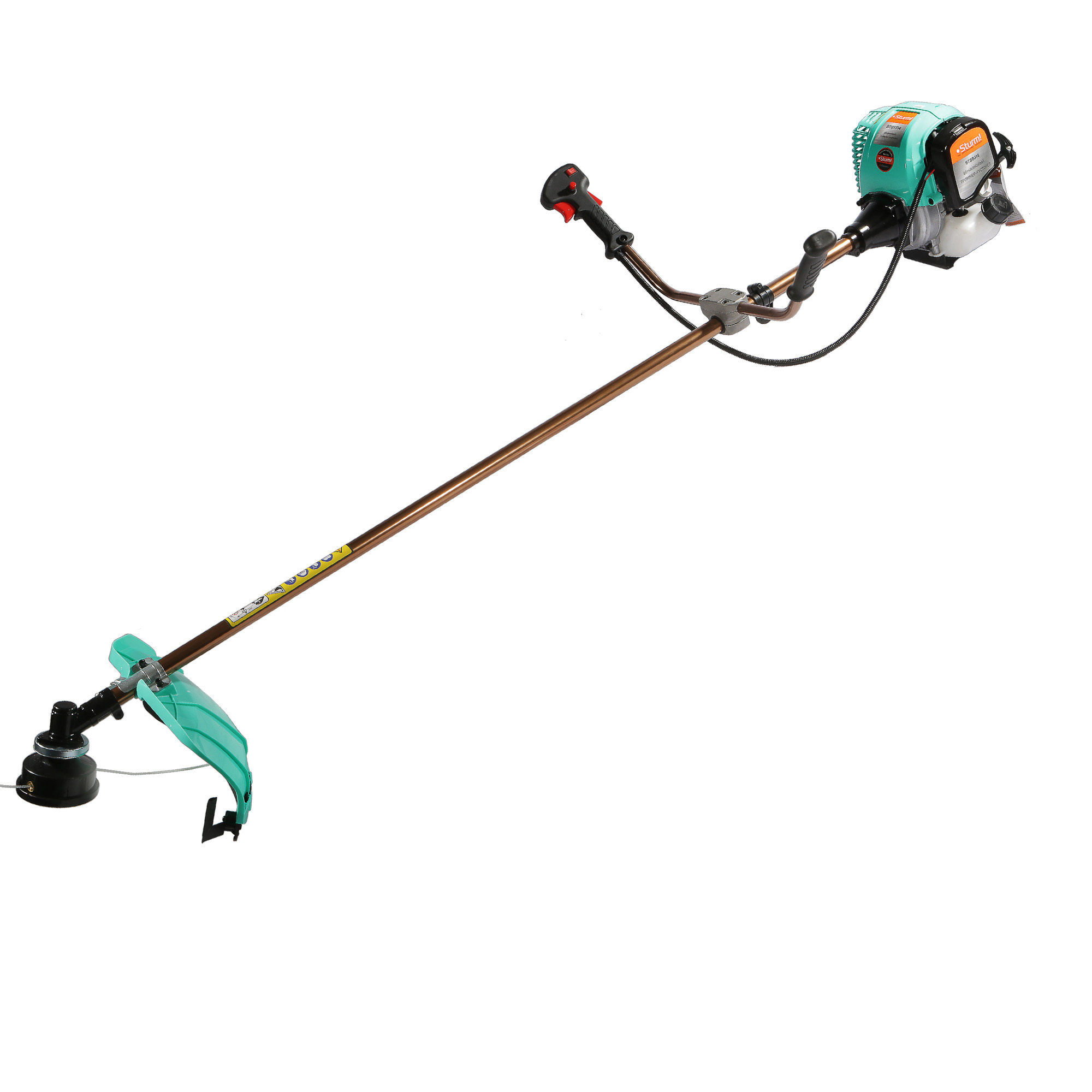 Изображение товара Бензиновый четырехтактный триммер Sturm BT89314 1.9 л.с. мощный и экологичный