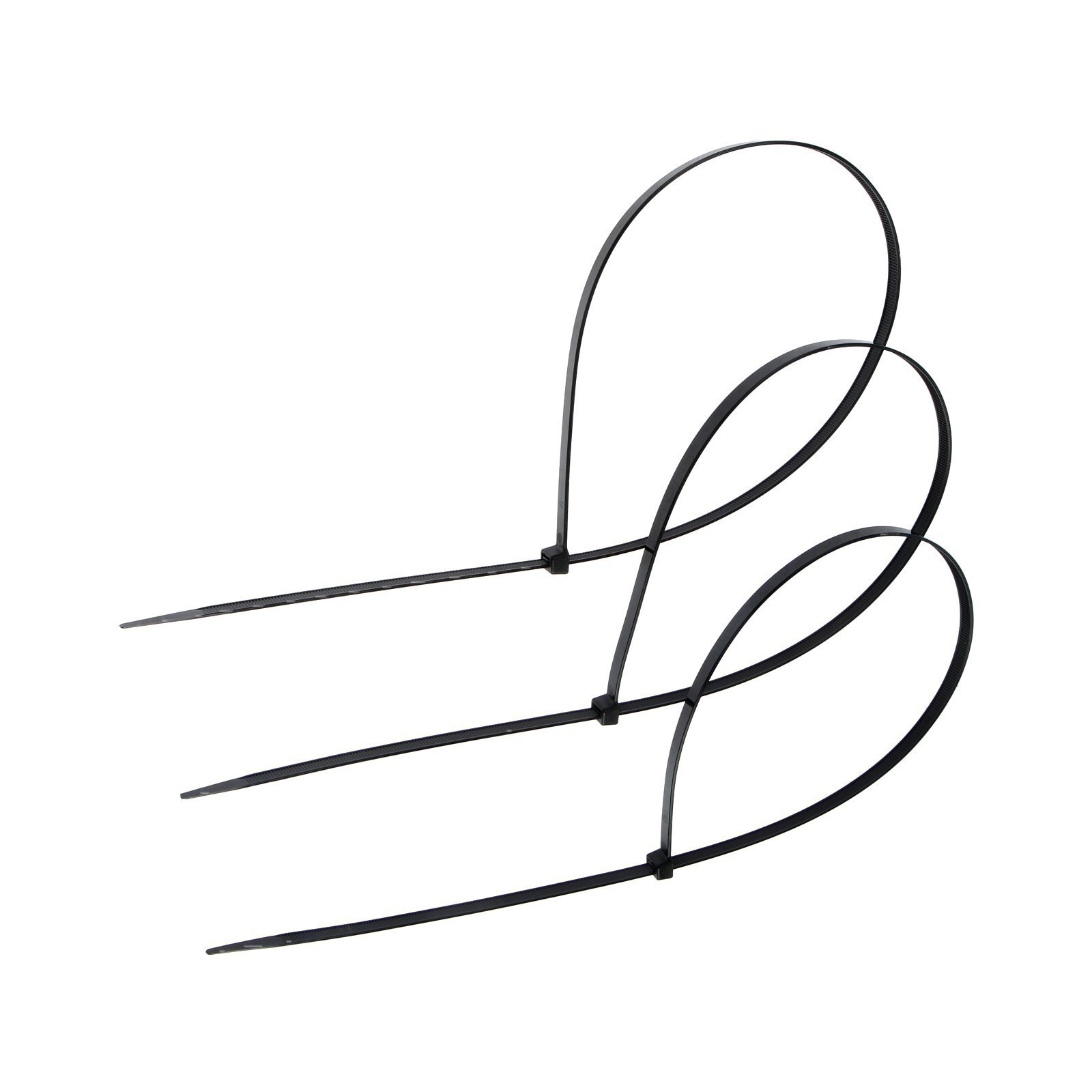 Изображение товара Кабельная стяжка Тундра krep 9x760 мм цвет черный 100 шт.