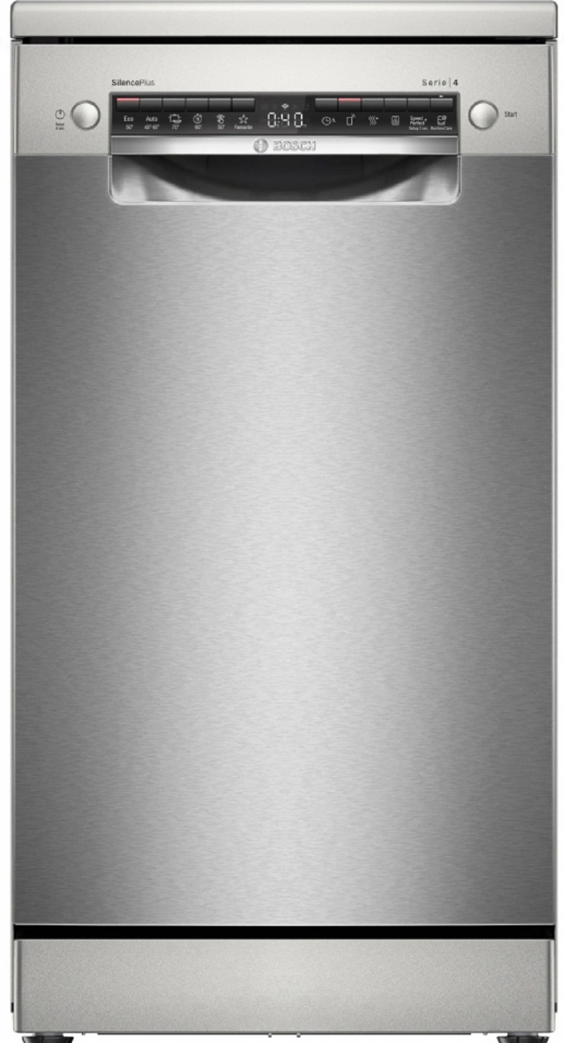 Изображение товара Отдельностоящая посудомоечная машина Bosch SPS4HMI49E 45 см 5 программ цвет серебристый